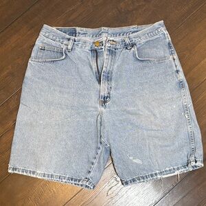 Wrangler Light Blue Jean Shorts for Men